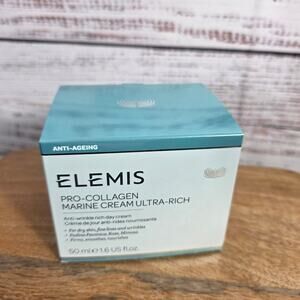 Elemis Pro-Collagen Marine Cream Ultra-Rich 50ml Anti-Wrinkle Day MoisturizerNEW